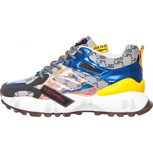 ΓΥΝΑΙΚΕΙΑ  ΠΑΠΟΥΤΣΙΑ SNEAKERS CALGARY 99130-01 YELLOW MULTICOLOR 