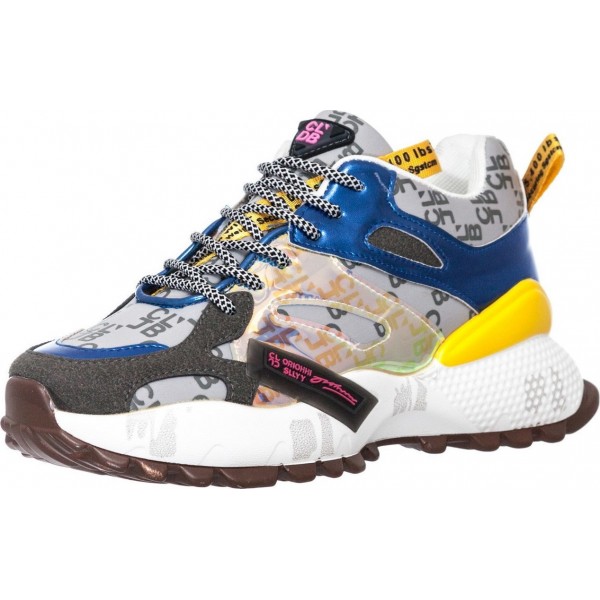 ΓΥΝΑΙΚΕΙΑ  ΠΑΠΟΥΤΣΙΑ SNEAKERS CALGARY 99130-01 YELLOW MULTICOLOR 