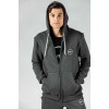 ΑΝΔΡΙΚΗ ΖΑΚΕΤΑ GSA SUPERCOTTON ZIPPER HOODIE CHARCOAL 1717026-06