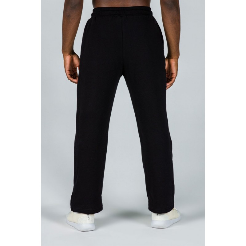 ΑΝΔΡΙΚΗ ΦΟΡΜΑ GSA SUPEROTTON BOOTCUT SWEATPANTS JET BLACK 17-17028-01