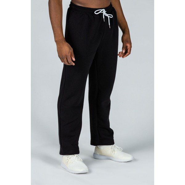 ΑΝΔΡΙΚΗ ΦΟΡΜΑ GSA SUPEROTTON BOOTCUT SWEATPANTS JET BLACK 17-17028-01