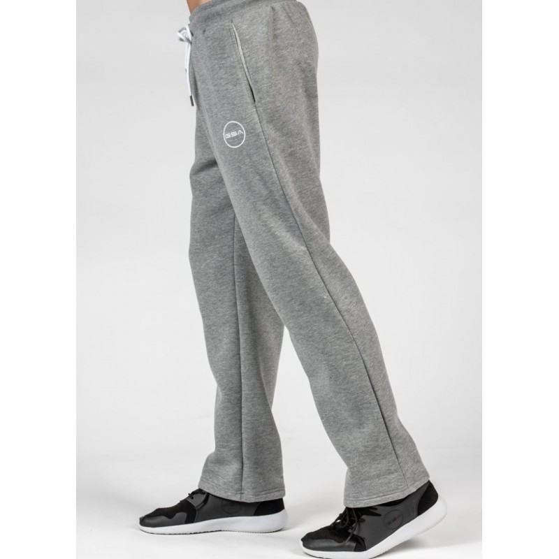 ΑΝΔΡΙΚΗ ΦΟΡΜΑ GSA SUPERCOTTON BOOTCUT SWEATPANTS GREY MELANGE 17-17028-50