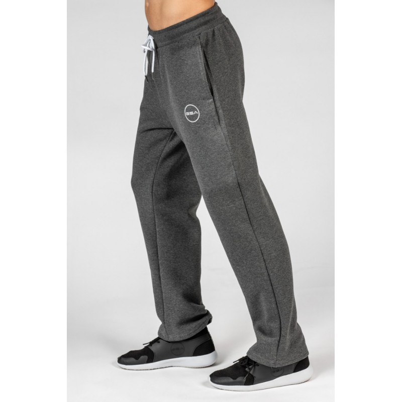 ΑΝΔΡΙΚΗ ΦΟΡΜΑ GSA SUPEROTTON BOOTCUT SWEATPANTS CHARCOAL 17-17028-06