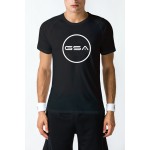 T-SHIRT MEN CIRCLE SUPERLOGO COLOR EDITION BLACK  GSA GEAR 17-19030-09