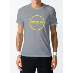 T-SHIRT MEN CIRCLE SUPERLOGO COLOR EDITION GREY GSA GEAR 17-19033-01