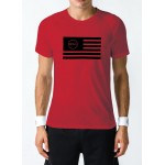 T-SHIRT MEN FLAG SUPERLOGO COLOR EDITION RED GSA GEAR  17-19036-07