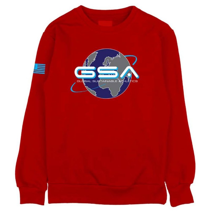 GSA EARTH CREW NECK RED ΦΟΥΤΕΡ ΚΟΚΚΙΝΟ 1719202-47