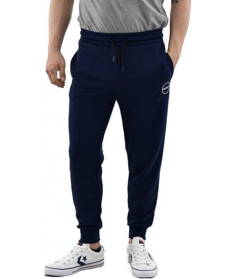 ΑΝΔΡΙΚΗ ΦΟΡΜΑ GSA TEMPO JOGGERS SWEATPANTS (Ξυρισμένο Βαμβάκι) NAVY 17-18044-02