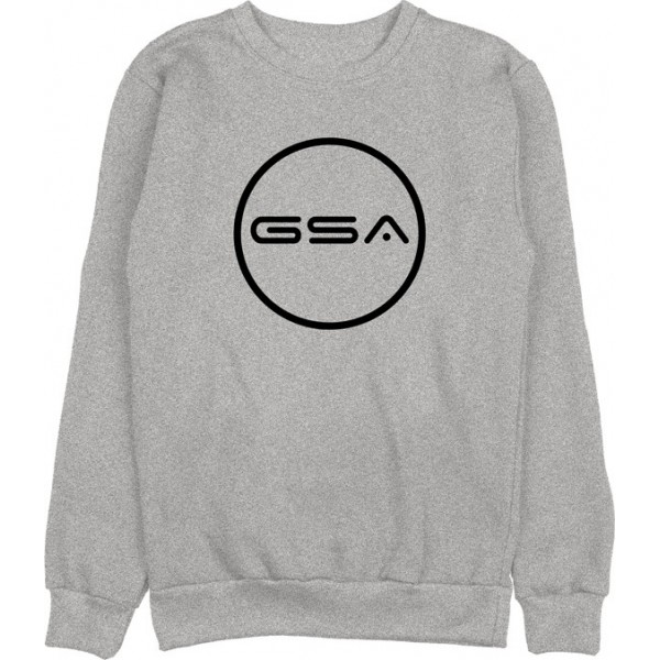 ΑΝΔΡΙΚΗ ΦΟΥΤΕΡ GSA CREW SUPERLOGO SPORT GREY MELANGE 1719065-01