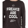 GREEK FREAK LONG SLEEVE T-SHIRT BLACK 34-18009-01