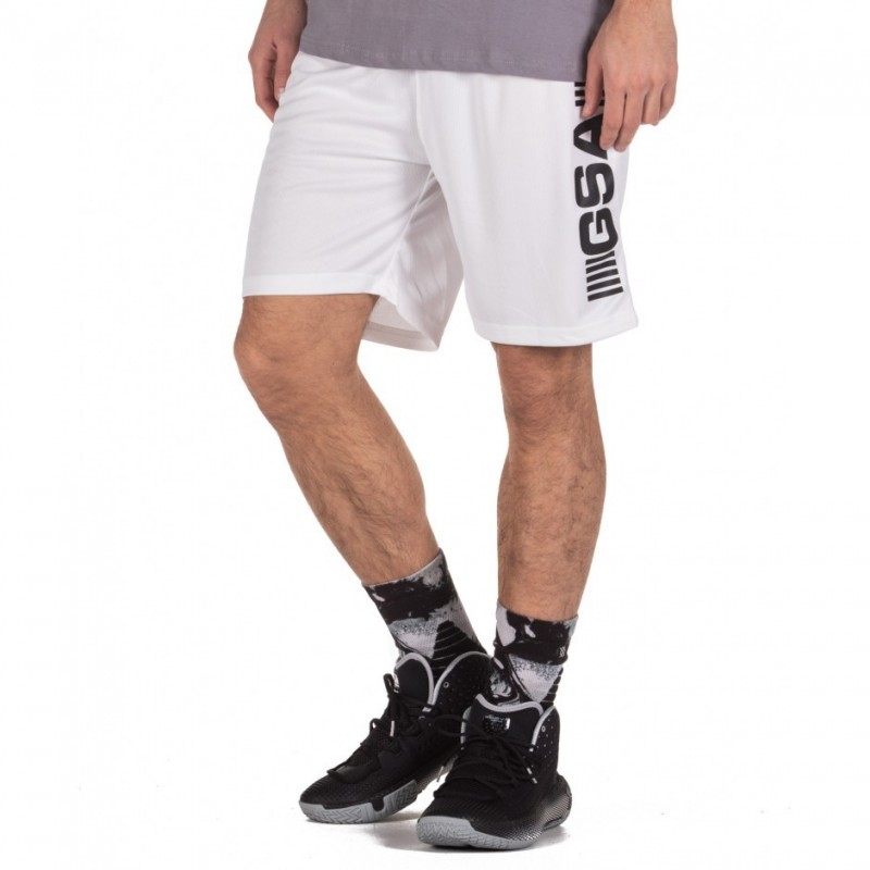 GSA SUPERLOGO ACTIVE 4/4 SHORTS WHITE 17-19062-06