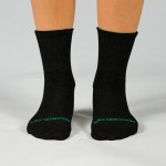 Κάλτσες GSA ORGANICPLUS[+] 500 Ultralight Quarter Socks / 3Pack Μαύρο Νο 36-41 82-16053-02