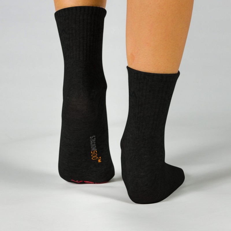 Κάλτσες GSA ORGANICPLUS[+] 500 Ultralight Quarter Socks / 3Pack Μαύρο Νο 36-41 82-16053-02