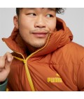 Puma Power Ανδρικό Χειμωνιάτικο Μπουφάν Puffer Brown/Blue/Green 849335-64