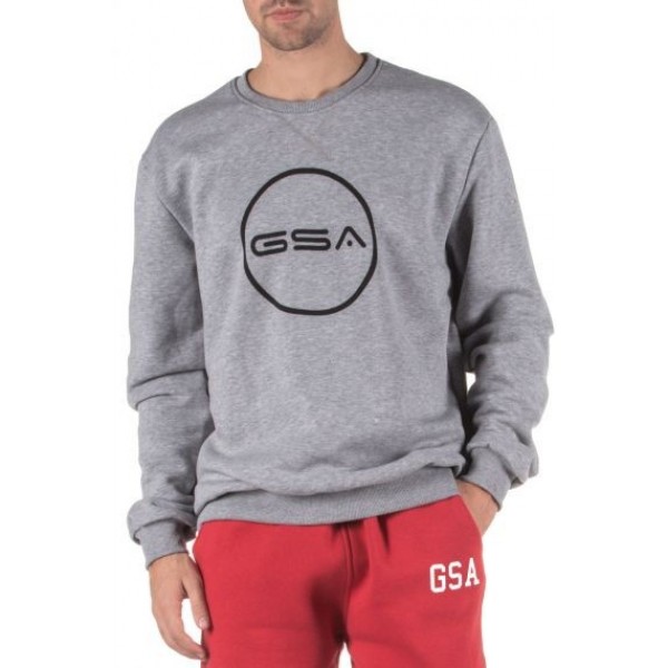 ΑΝΔΡΙΚΗ ΦΟΥΤΕΡ GSA CREW SUPERLOGO SPORT GREY MELANGE 1719065-01