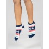 GSA SUPERCOTTON KIDS Ultralight Low Cut Socks / 6Pack Λευκό/Κόκκινο-Μπλε 831904-50