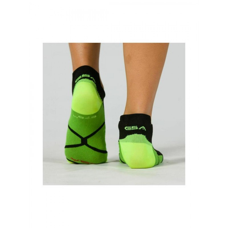 GSA 676 Ultralight Performance Low Cut Socks / 3Pack Μαύρο/Φούξια-Κίτρινο-Μπλε 921454-51