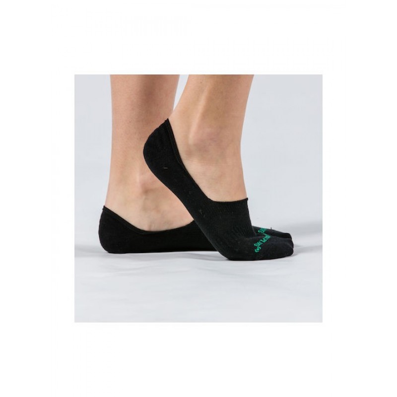 GSA Organic Plus[+] No Show Ultralight Socks Γυναικείες Αθλητικές Κάλτσες, 6ζευγάρια Μαύρες 8219103-51