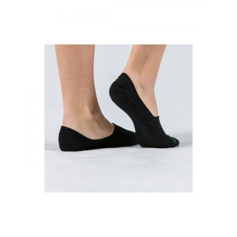 GSA Organic Plus[+] No Show Ultralight Socks Γυναικείες Αθλητικές Κάλτσες, 6ζευγάρια Μαύρες 8219103-51