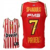 GSA Ανδρική Εμφάνισης Μπάσκετ Ολυμπιακός Limited Edition Spanoulis Κόκκινο/Άσπρο Jersey 1747140