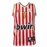 GSA Ανδρική Εμφάνισης Μπάσκετ Ολυμπιακός Limited Edition Spanoulis Κόκκινο/Άσπρο Jersey 1747140