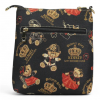 Henney Bear London Γυναικεία Τσάντα Ωμου/Χιαστί Μαύρη 24/25 H-401CRB