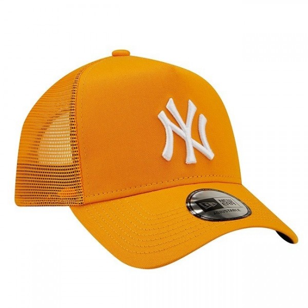 New Era Tonal Mesh Trucker New York Yankees - Gold/White 60222457