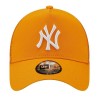 New Era Tonal Mesh Trucker New York Yankees - Gold/White 60222457