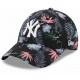 New York Yankees Floral Womens Black 9FORTY Adjustable Cap 9FORTY Black 60240361