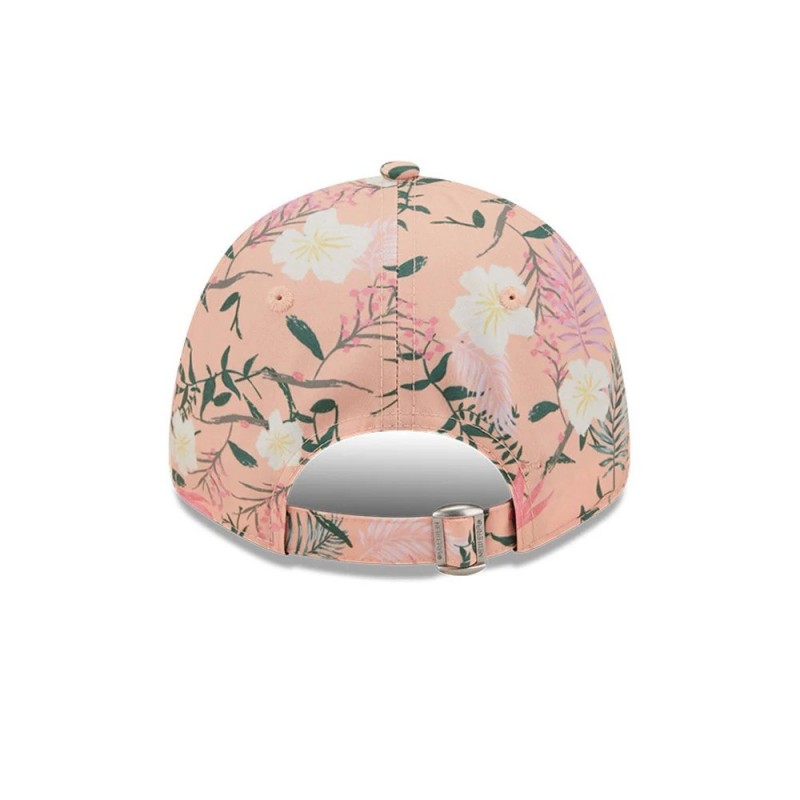 LA Dodgers Floral Womens Pink 9FORTY Adjustable Cap 9FORTY Pink 60240517