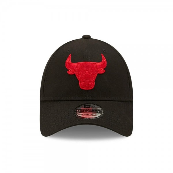 Chicago Bulls Neon Logo Black 9FORTY Cap 9FORTY Colour: Black 60240460