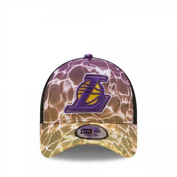 New Era La Lakers Summer City Ανδρικό Jockey με Δίχτυ Purple/Brown 60240455