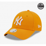 New York Yankees League Essential Womens Yellow 9FORTY Adjustable Cap 9FORTY Yellow 60240304