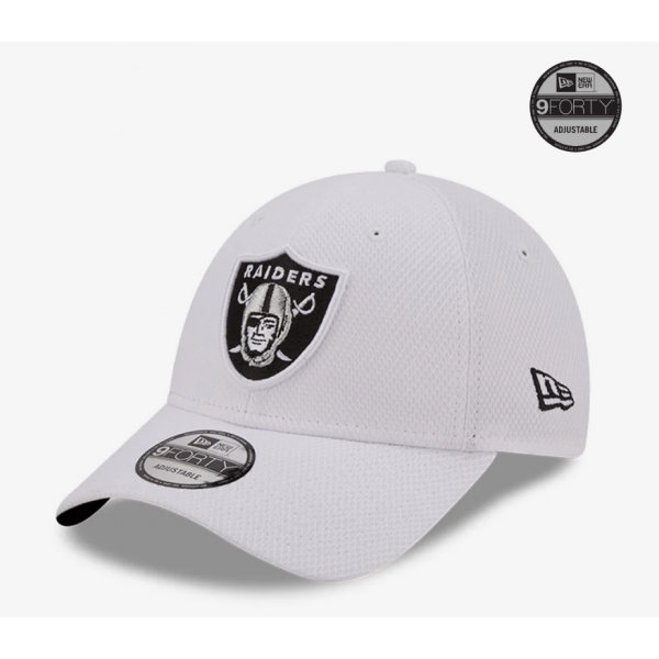 Las Vegas Raiders Diamond Era White 9FORTY Adjustable Cap 9FORTY White 60240380