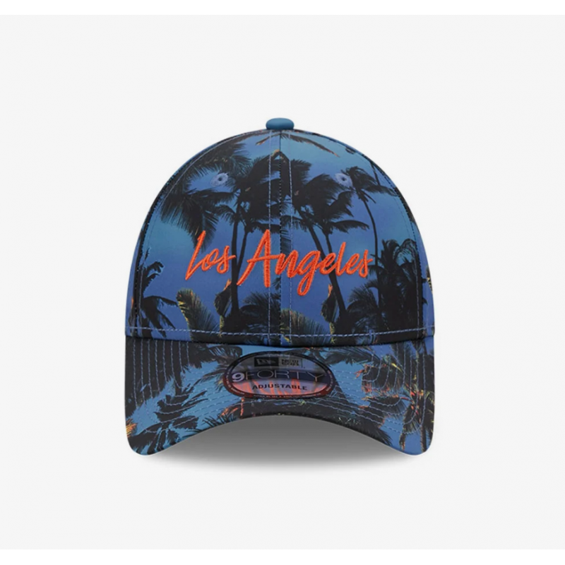 New Era Tropical Print Blue 9FORTY Adjustable Cap 9FORTY Blue 60240514