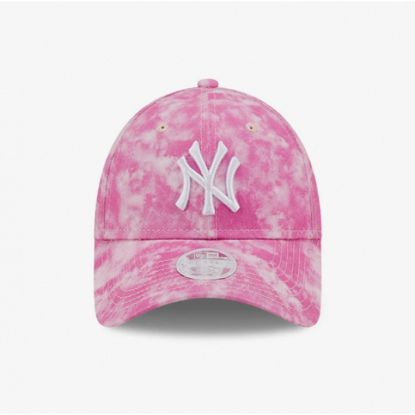 New York Yankees Tie Dye Womens Pink 9FORTY Adjustable Cap 9FORTY Pink 60240649