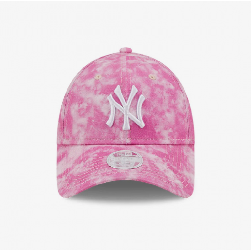 New York Yankees Tie Dye Womens Pink 9FORTY Adjustable Cap 9FORTY Pink 60240649