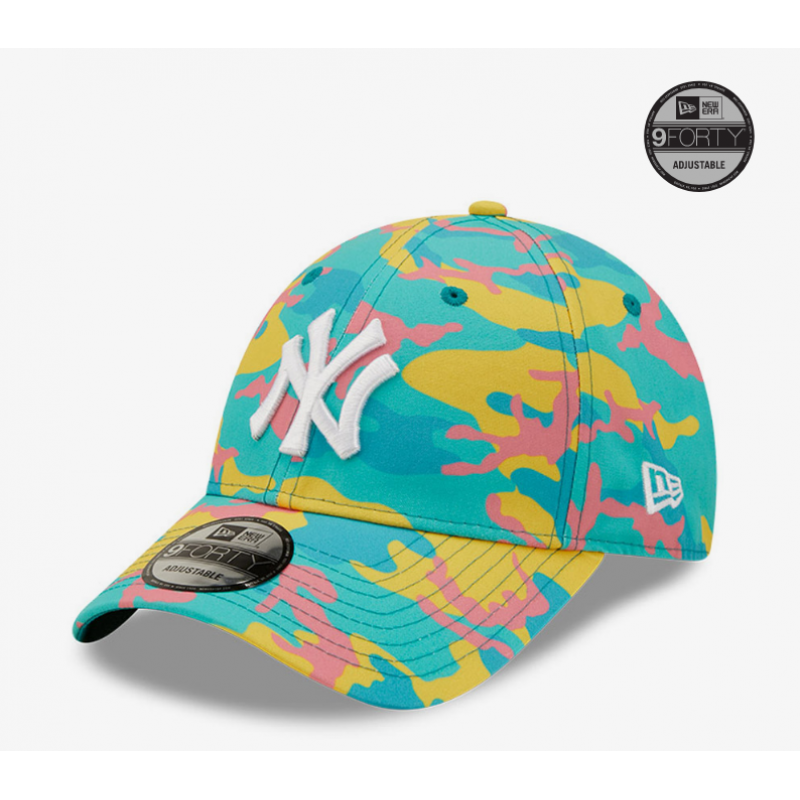 New York Yankees Camo Pack Blue 9FORTY Adjustable Cap 9FORTY Blue 60240645