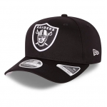 Las Vegas Raiders Team Colour Black 9FIFTY Stretch Snap Cap 60137517