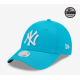 New York Yankees League Essential Womens Blue 9FORTY Adjustable Cap 9FORTY Blue 60240302