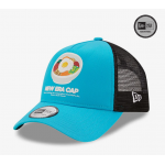 New Era Food Patch Turquoise A-Frame Trucker Cap TRUCKER Colour: Blue 60240487