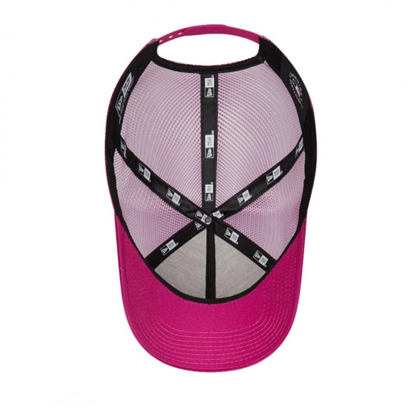 LA Dodgers Tonal Mesh Pink A-Frame Trucker Cap 60240481