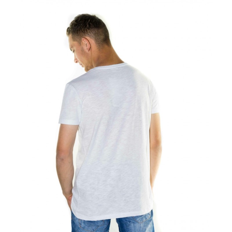 Paco & Co Men's T-shirt Crew Nek White 85400-02