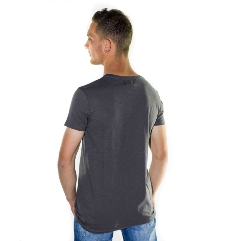 Paco & Co Men's T-shirt Crew Nek Grey 85400-04