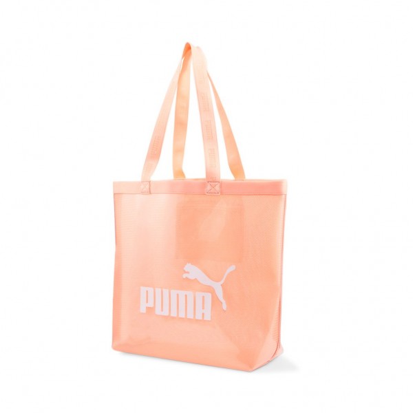 Puma Core Transparent Shopper Τσάντα για Ψώνια σε Ροζ χρώμα 078871-02