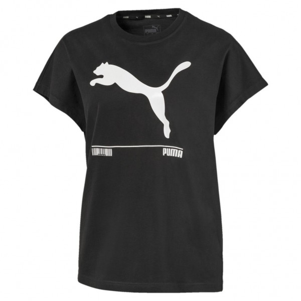 Μπλούζα t-shirt Puma Nu-Tility γυναικείο μαύρο