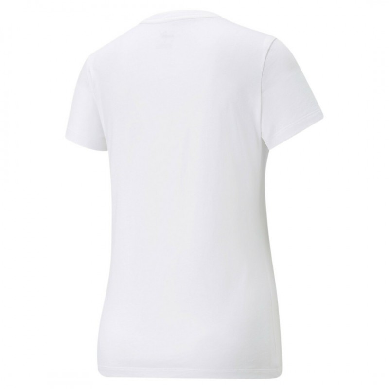 Γυναικείο T-shirt Puma Essentials Λευκό Ασημί 848303-02