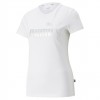 Γυναικείο T-shirt Puma Essentials Λευκό Ασημί 848303-02