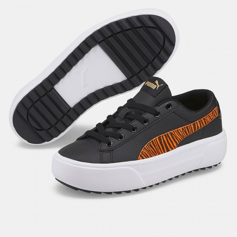 Puma Tiger Γυναικεία Flatforms Sneakers Μαύρα 383915-01