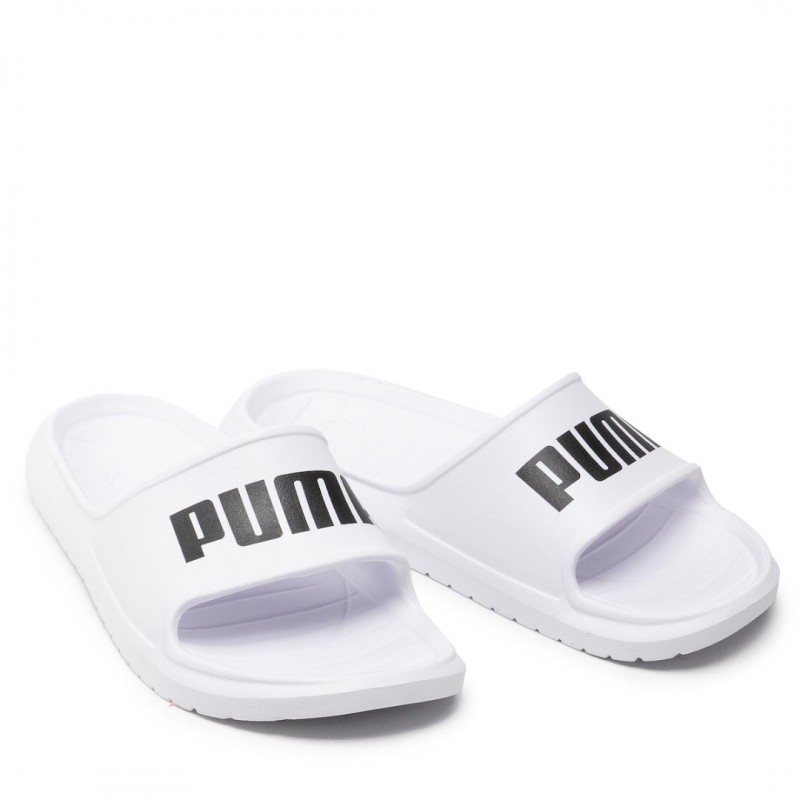 Puma Divecat V2 Lite Slides σε Λευκό Χρώμα 374823-04